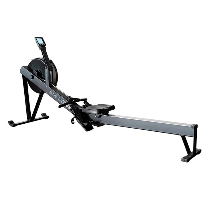 Monorail rowing machine